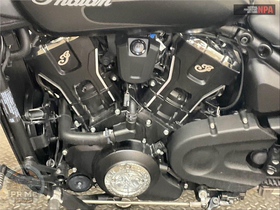 2025 Indian Motorcycle SUPER SCOUT BLACK SMOKE WITH GRAPHICS — фото 7