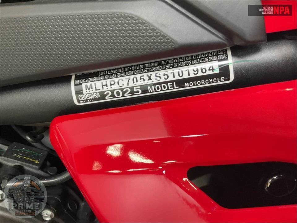2025 Honda CBR500RA (ABS) — фото 28