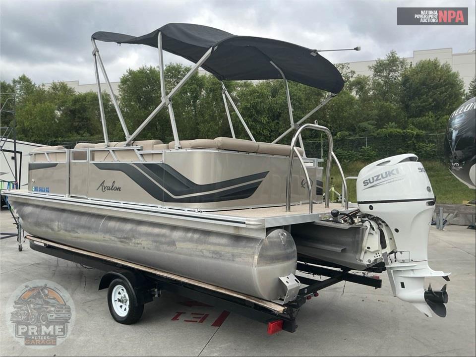 2024 Avalon Pontoon Boat CR 2185 VENTURE SERIES L=21/E=1 90HP SUZ OB — фото 3