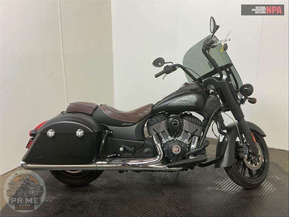 2018 Indian Motorcycle SPRINGFIELD DARK HORSE (THUNDER BLACK) — фото 1