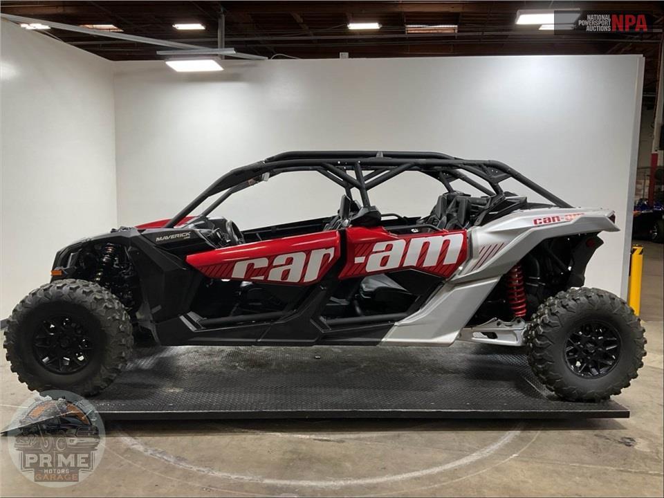 2025 Can-Am MAVERICK X3 MAX DS TURBO (RED & SILVER) — фото 3