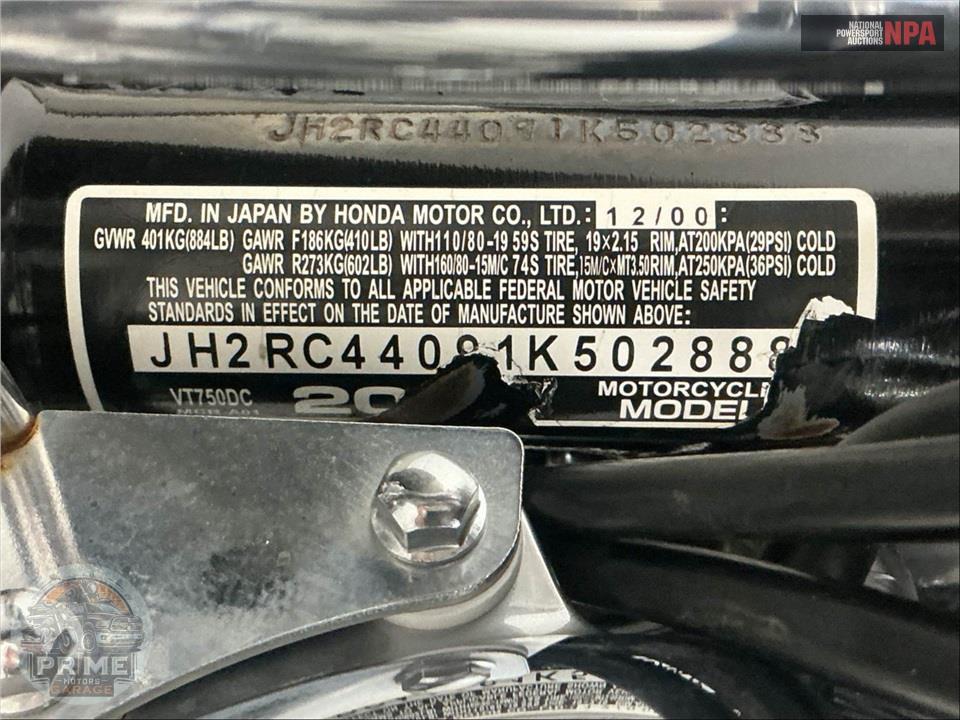 2001 Honda VT750DC1 SHADOW SPIRIT — фото 39
