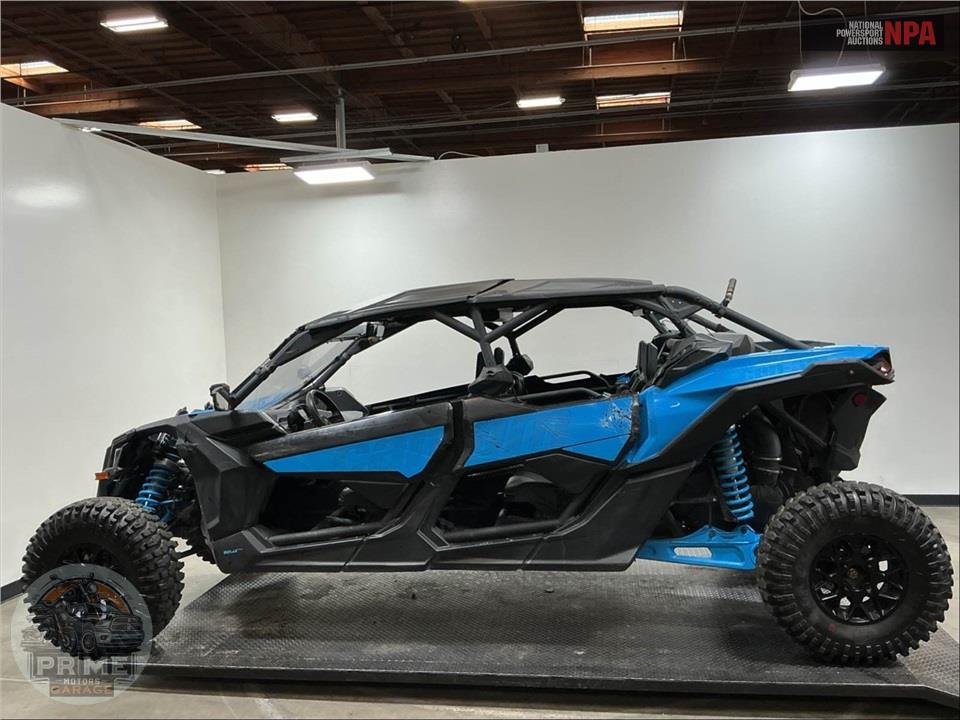 2023 Can-Am MAVERICK X3 MAX DS TURBO 64 (BLUE/GRAY) — фото 3