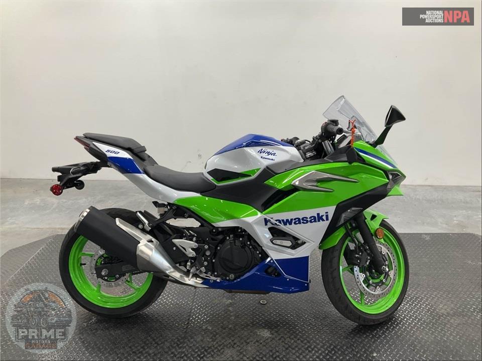 2024 Kawasaki EX500JRFBL NINJA 500 SE 40TH ANNIVERSARY — фото 1