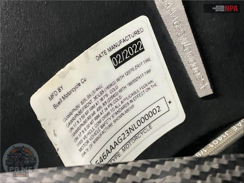 2022 Buell Motorcycle Co HAMMERHEAD 1190 RX — фото 19