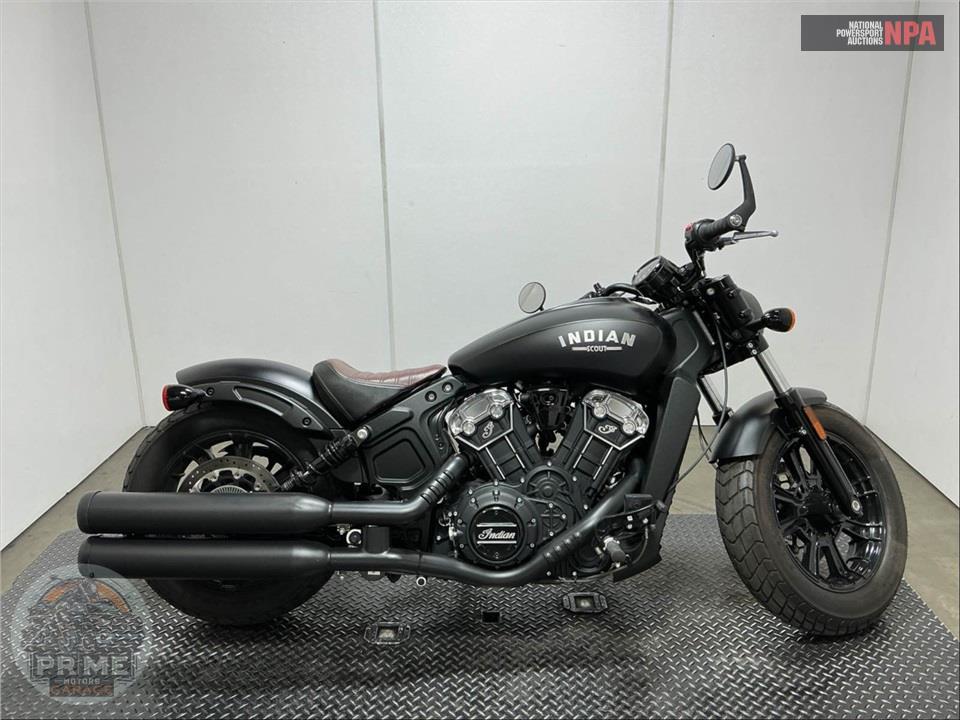 2020 Indian Motorcycle SCOUT BOBBER (ABS, BLACK) — фото 1