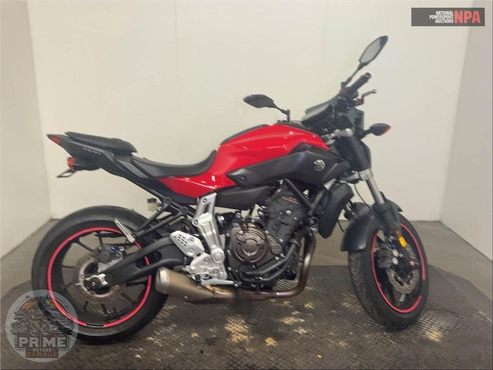 2015 Yamaha FZ07FR/C FZ-07 (RAPID RED) — фото 1