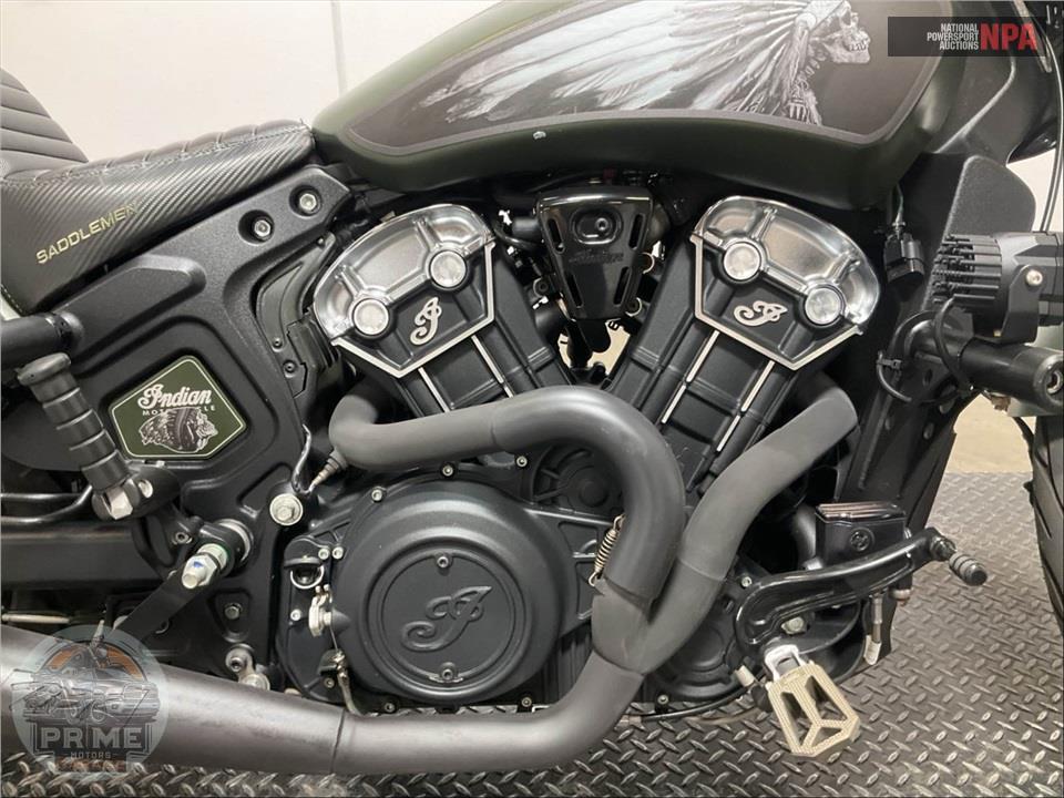 2021 Indian Motorcycle SCOUT BOBBER TWENTY (ABS, BLACK SMOKE) — фото 6