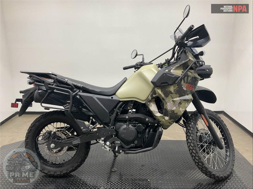 2025 Kawasaki KL650HSFAN KLR 650 ADVENTURE (ABS, CAMOUFLAGE) — фото 1