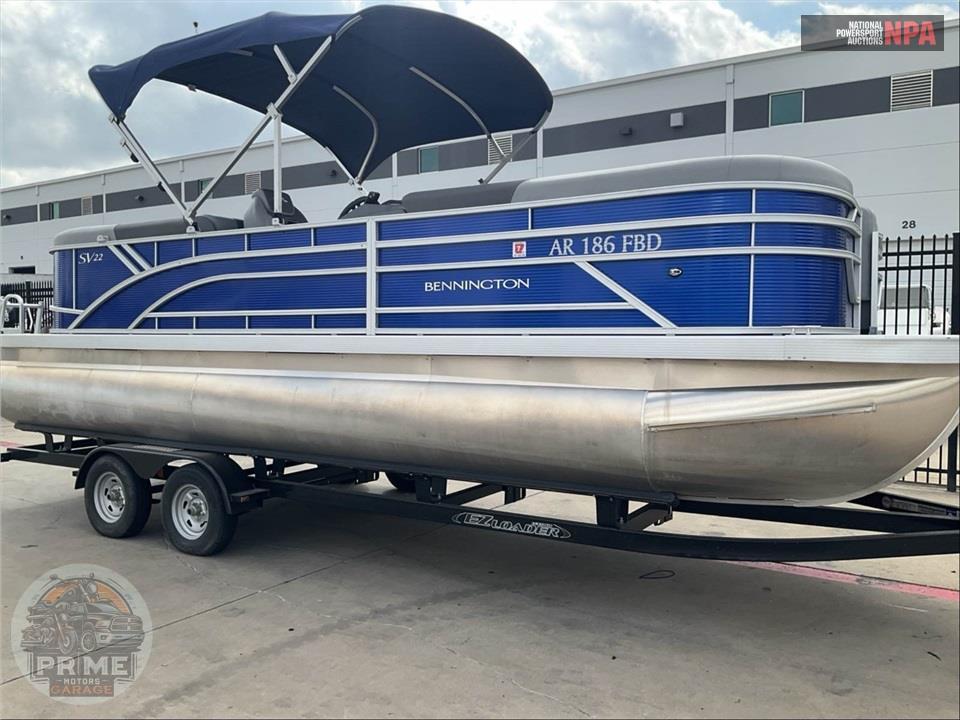 2024 Bennington Pontoons 22 SVF W/SPS S SERIES L=24/E=1 150HP YAMAHA OB — фото 1