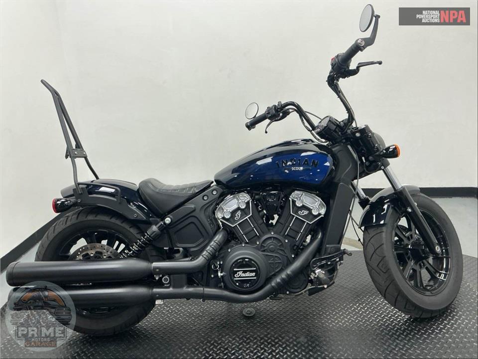 2021 Indian Motorcycle SCOUT BOBBER (ABS, BLACK) — фото 1