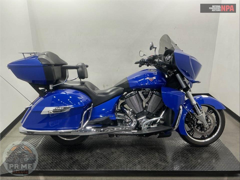 2013 Victory Motorcycles CROSS COUNTRY TOUR BLUE — фото 1
