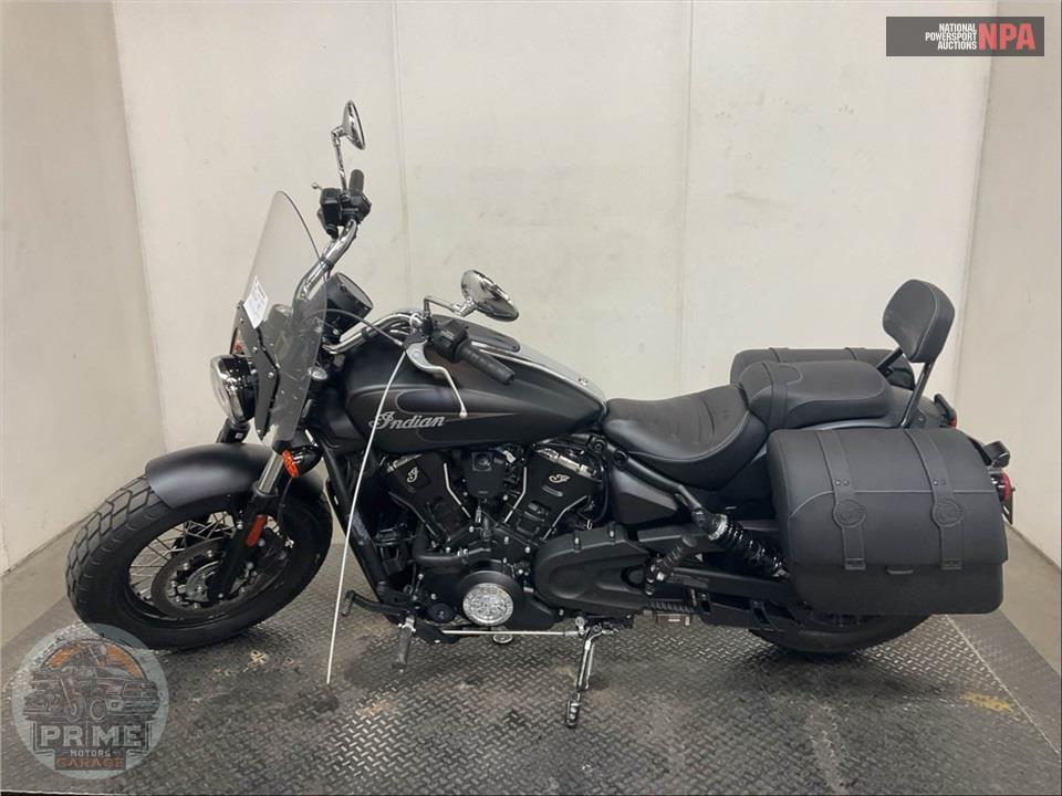 2025 Indian Motorcycle SUPER SCOUT BLACK SMOKE WITH GRAPHICS — фото 3