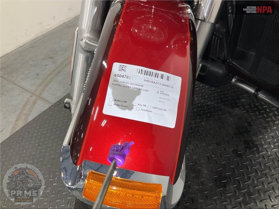 2018 Harley-Davidson FLHTKL ULTRA LIMITED LOW — фото 13