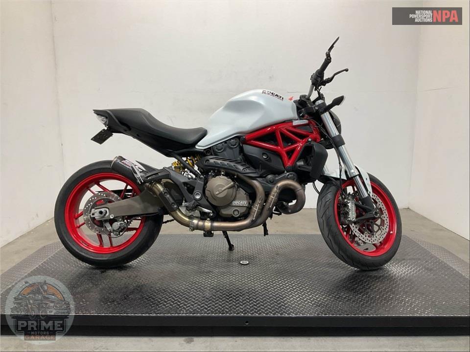 2015 Ducati MONSTER 821 WHITE (ABS) — фото 1