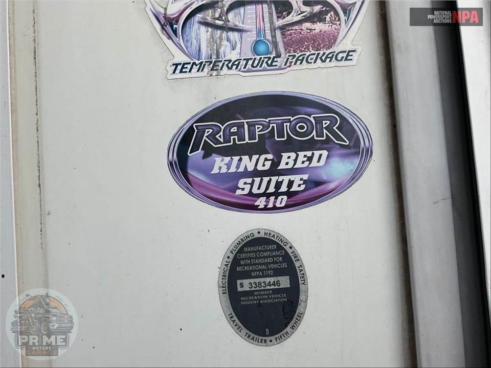 2014 Keystone Rv M-410 LEV - RAPTOR TOY HAULER TOY HAULER SERIES — фото 5