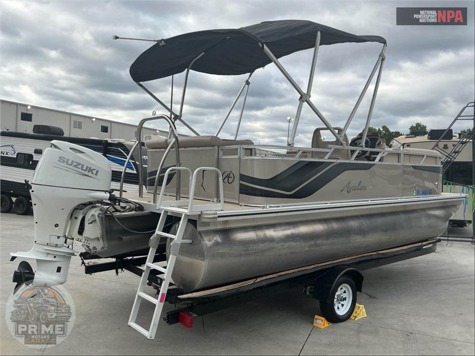 2024 Avalon Pontoon Boat CR 2185 VENTURE SERIES L=21/E=1 90HP SUZ OB — фото 4