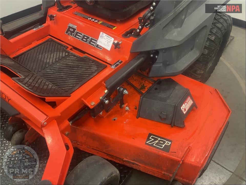 2022 Bad Boy Mowers REBEL 72" KAW FX1000 35HP — фото 17