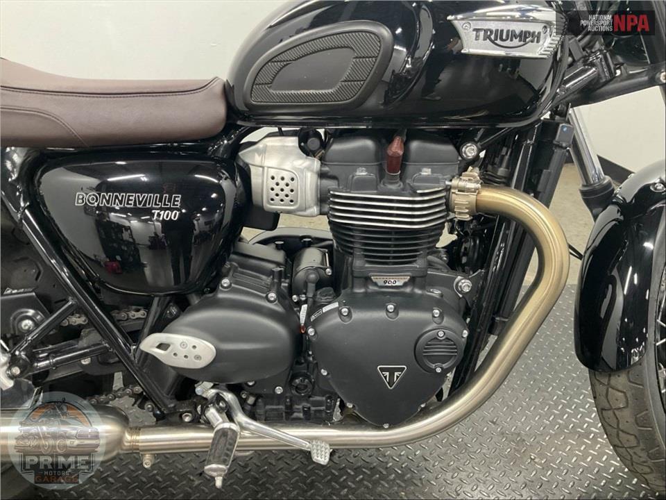 2022 Triumph BONNEVILLE T100 (BLACK) — фото 6