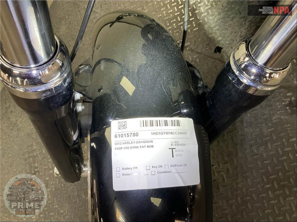 2012 Harley-Davidson FXDF-103 DYNA FAT BOB — фото 17