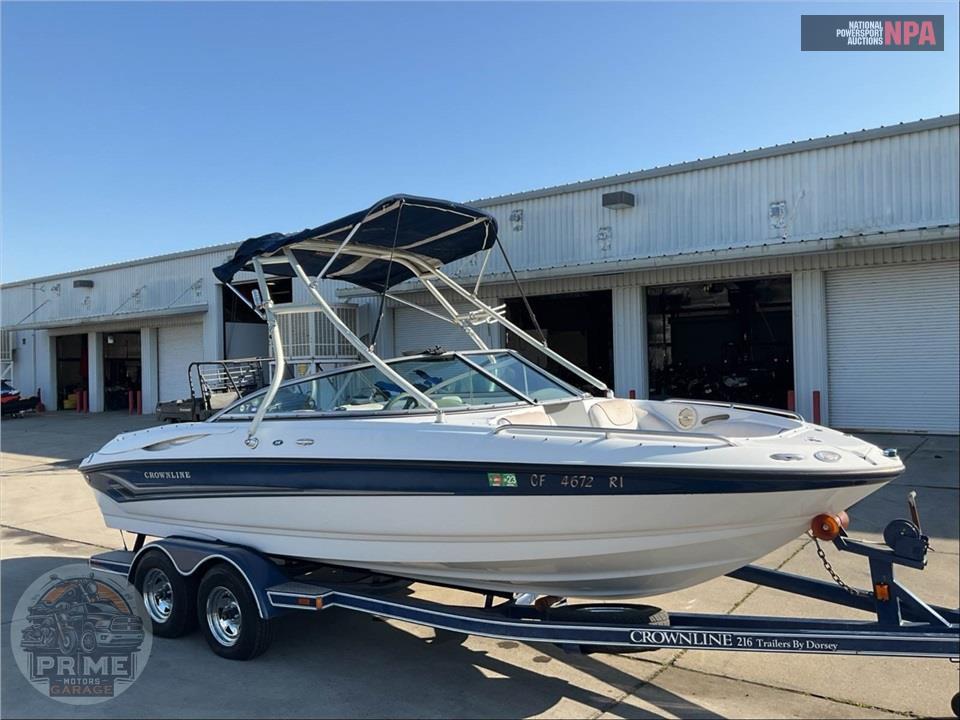 2005 Crownline Boats 216 LS L=20/E= 220HP/MERC/INB/1 — фото 1