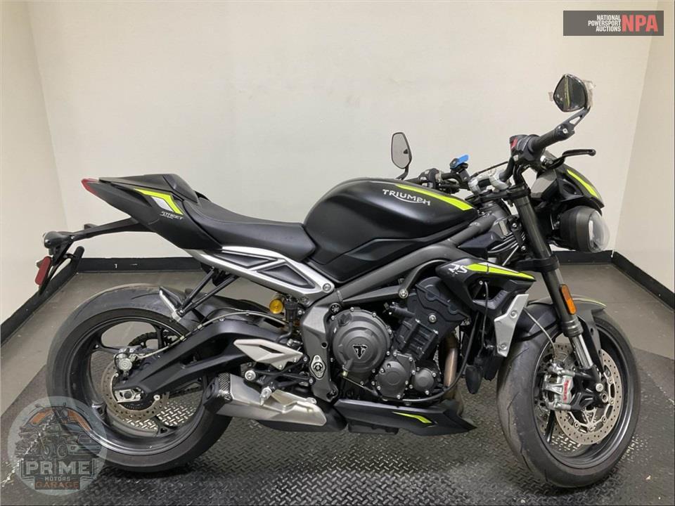 2022 Triumph STREET TRIPLE 765 RS (SILVER) — фото 1