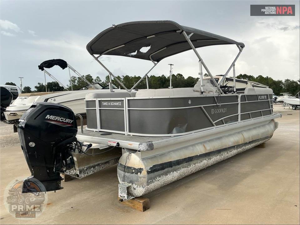 2022 Godfrey Marine 2286 SB(*) SWEETWATER SERIES L=23/E=1-115HP MERCURY OB — фото 4
