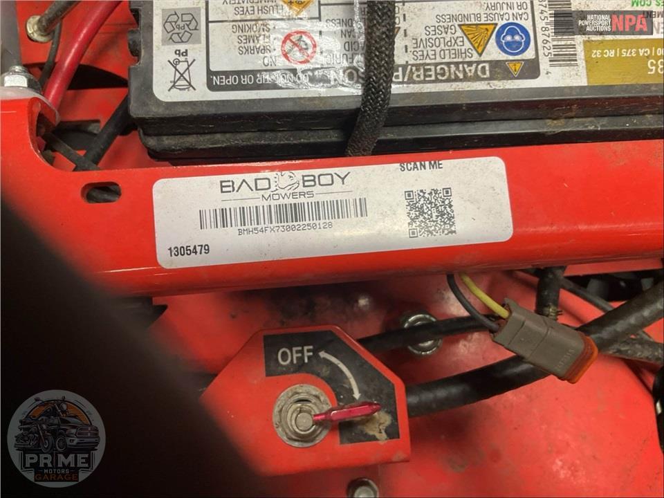2025 Bad Boy Mowers MAVERICK HD 54" KAWASAKI FX730V 726CC — фото 15