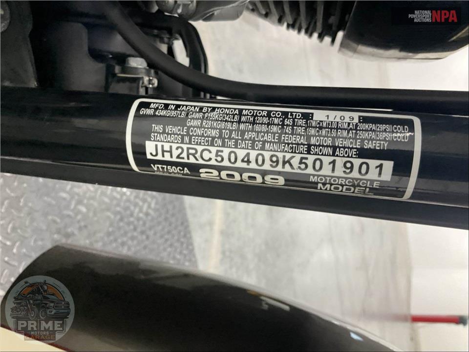 2009 Honda VT750CA9 SHADOW AERO — фото 26