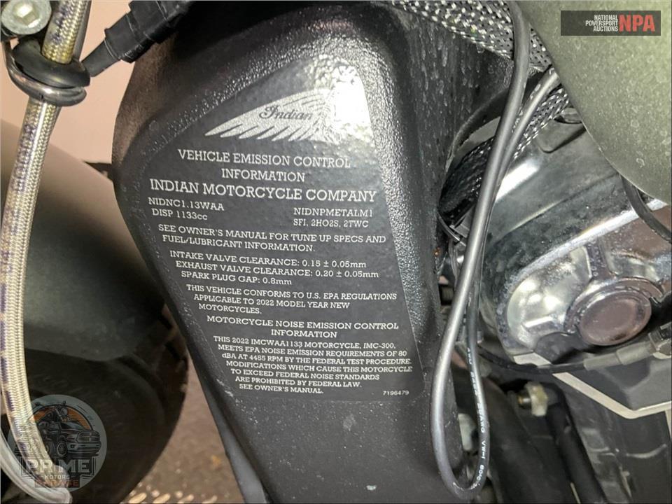 2022 Indian Motorcycle SCOUT BOBBER (ABS, SMOKE COLOR) — фото 18