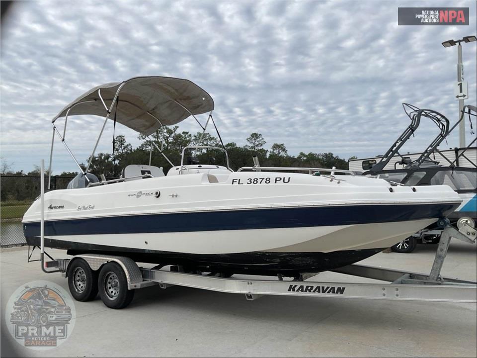 2015 Hurricane Boat SUNDECK SPORT 231 L=23/E=1-150HP YAMAHA OB — фото 1