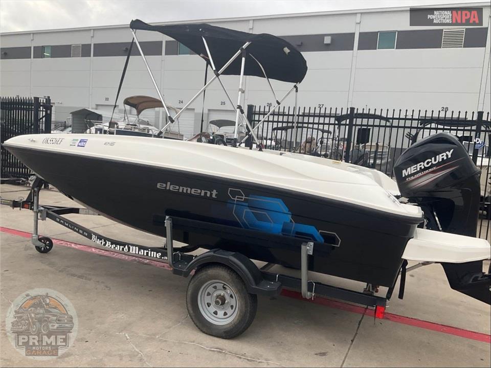 2019 Bayliner Marine ELEMENT E16(*) DECK BOAT SERIES L=16/E=1 60HP MERC OB — фото 3