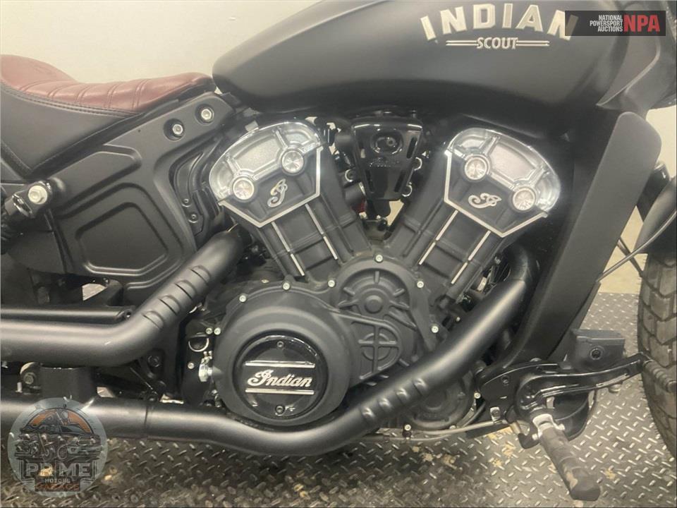 2021 Indian Motorcycle SCOUT BOBBER (ABS, BLACK SMOKE) — фото 6
