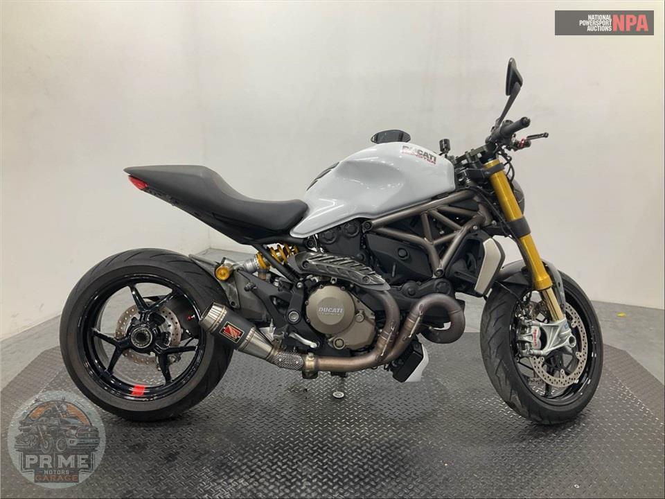 2015 Ducati MONSTER 1200S WHITE — фото 1