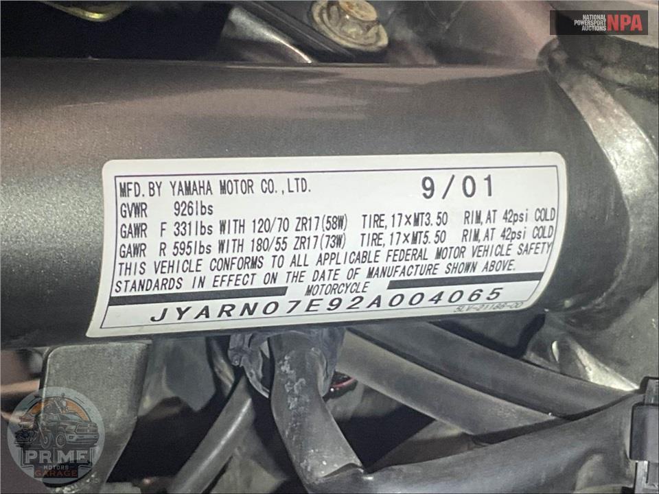 2002 Yamaha FZS10P/C FZ1 — фото 26