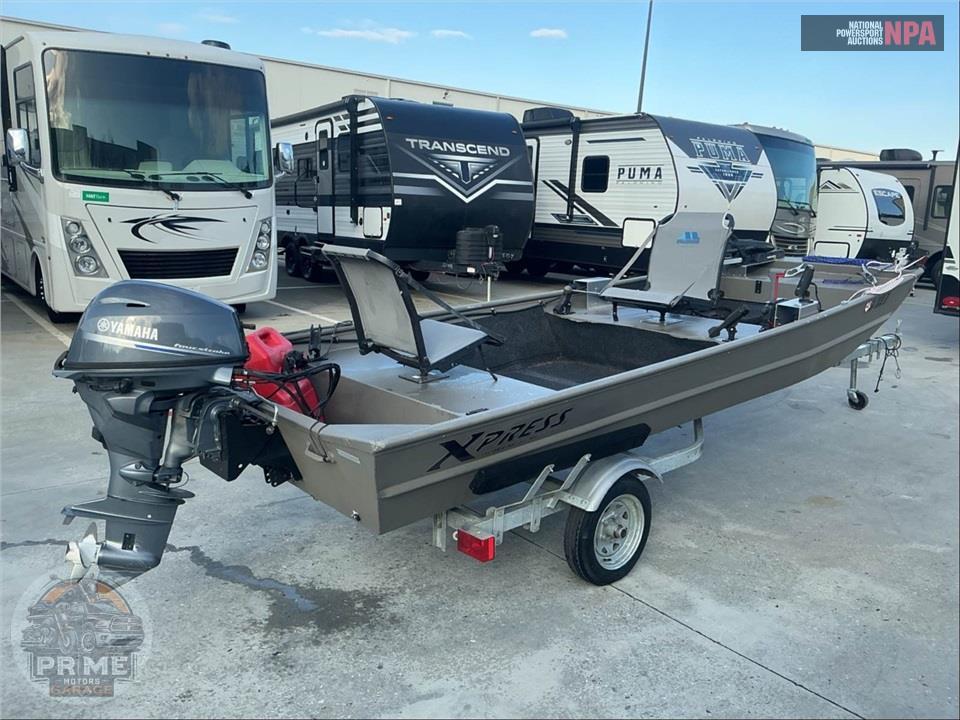 2020 Aluma-Weld/Xpress 1546 JON BOAT SERIES L=15/E=1 25HP YAM OB — фото 4