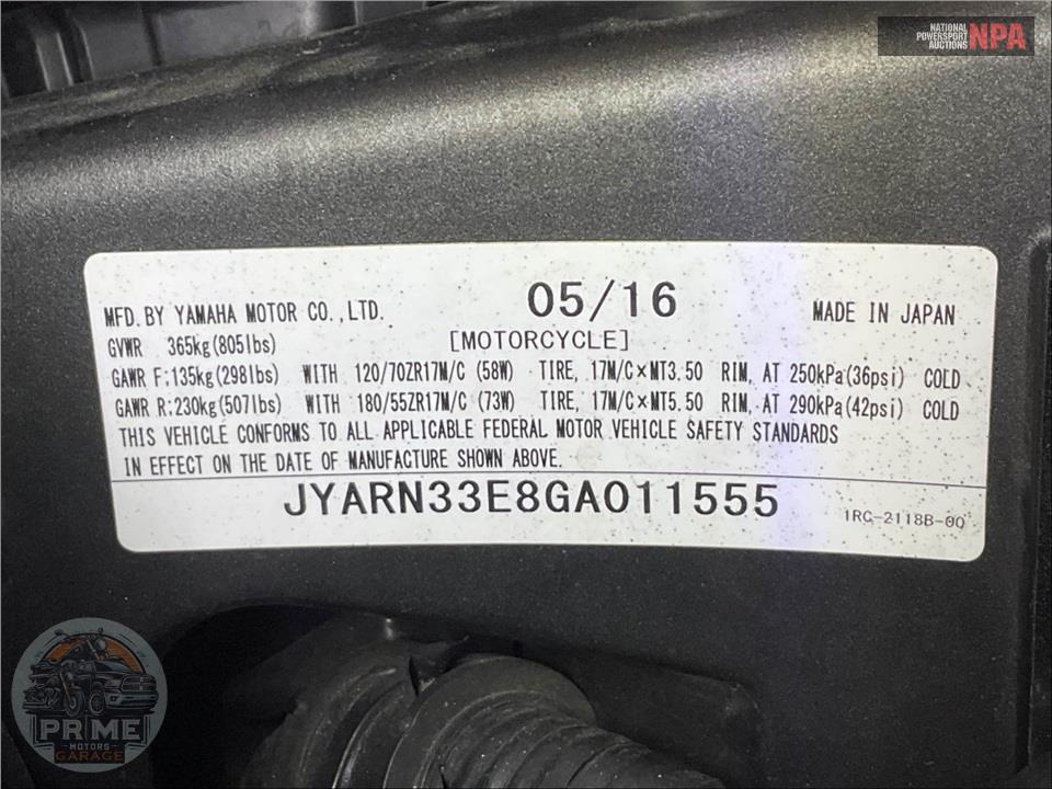 2016 Yamaha FZ-09 — фото 39