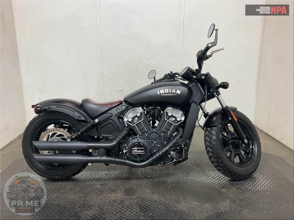 2018 Indian Motorcycle SCOUT BOBBER (BLACK) — фото 1