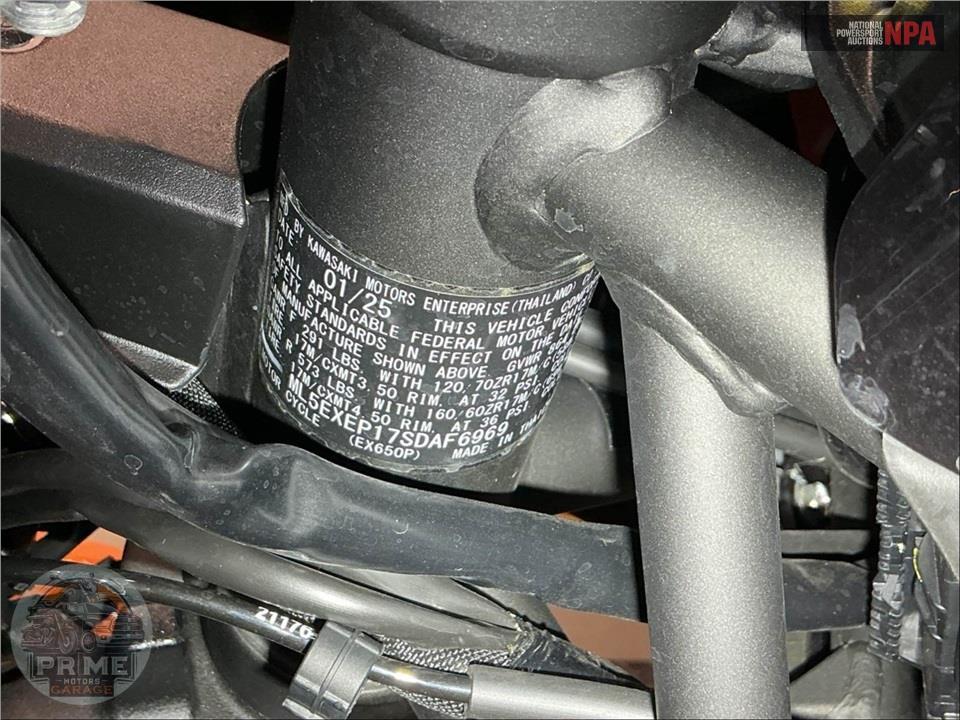 2025 Kawasaki EX650PSFAL NINJA 650 ABS — фото 23