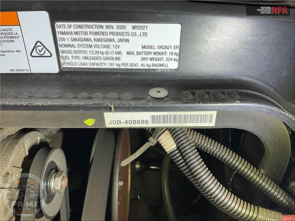 2021 Yamaha DR2AV1XFI FLEET — фото 11
