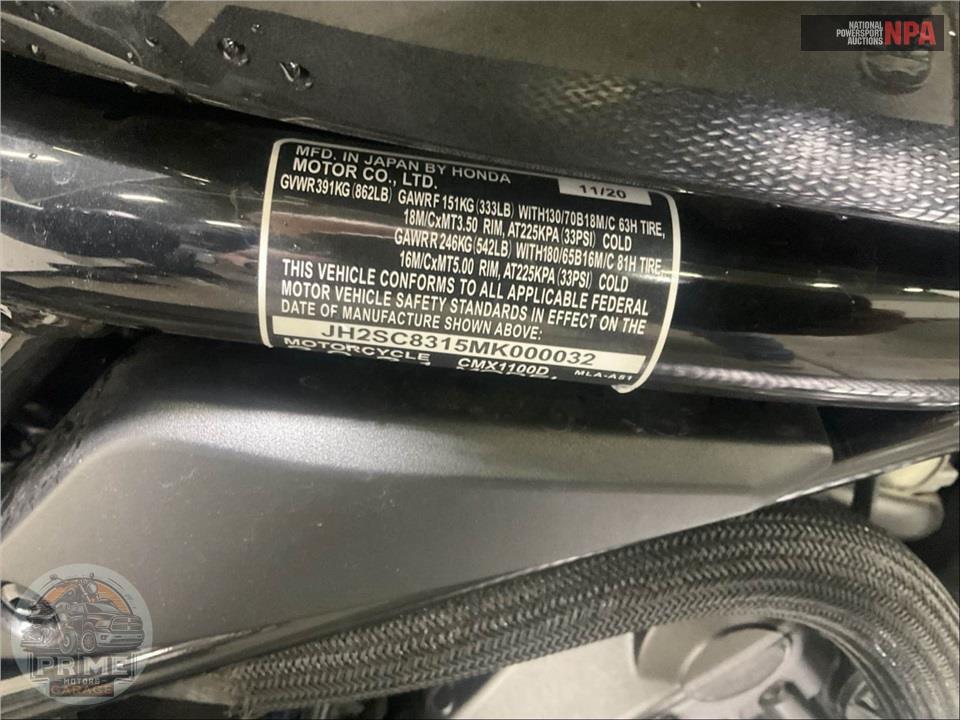 2021 Honda CMX1100D REBEL DCT — фото 14