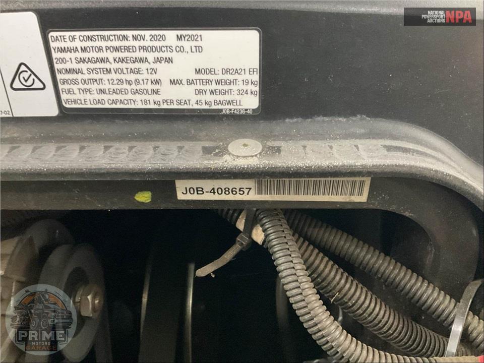 2021 Yamaha DR2AV1XFI FLEET — фото 11