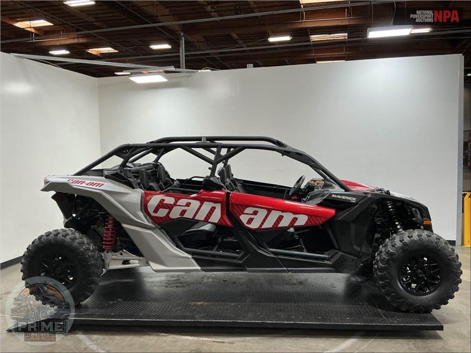 2025 Can-Am MAVERICK X3 MAX DS TURBO (RED & SILVER) — фото 1