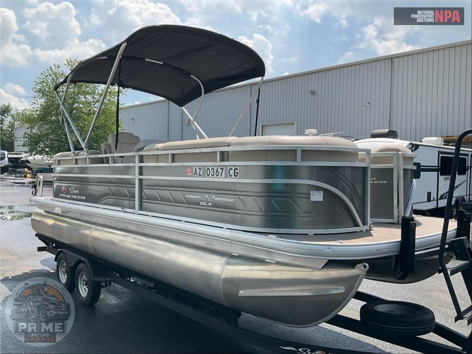 2024 Sun Tracker PARTY BARGE 22DLX L=22/ E=1-150HP MERCURY OB — фото 1