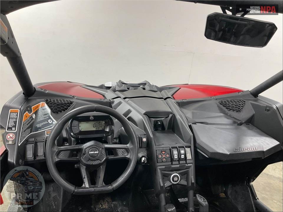 2025 Can-Am MAVERICK X3 MAX DS TURBO (RED & SILVER) — фото 8