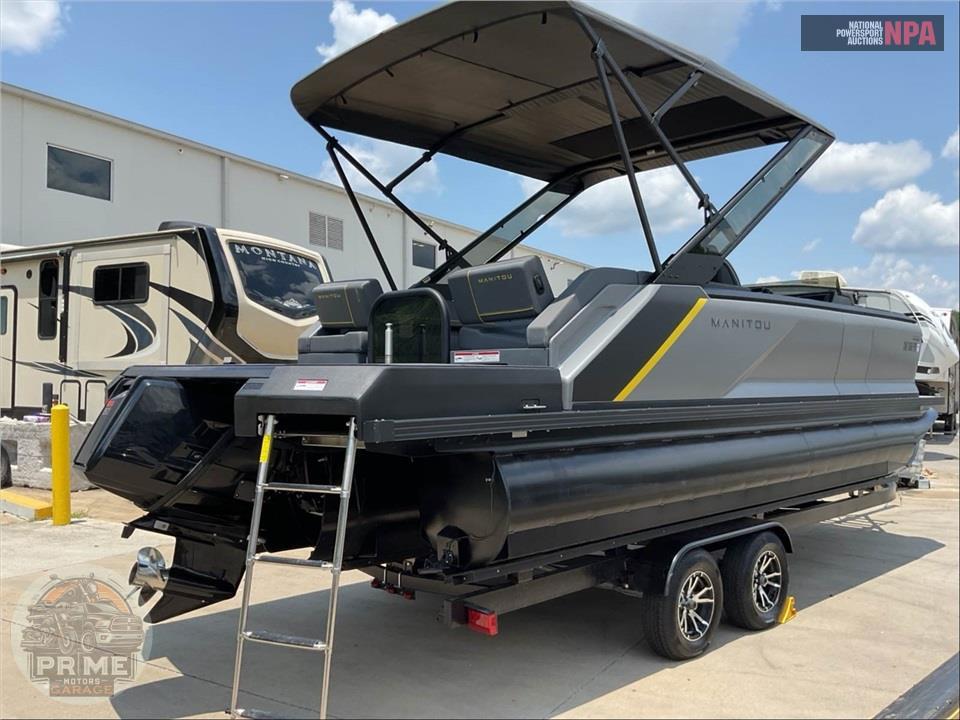 2025 Manitou Pontoon 22 SWITCH BACK CRUISE SERIES L=24/E=1 150 HP ROTAX OB — фото 4