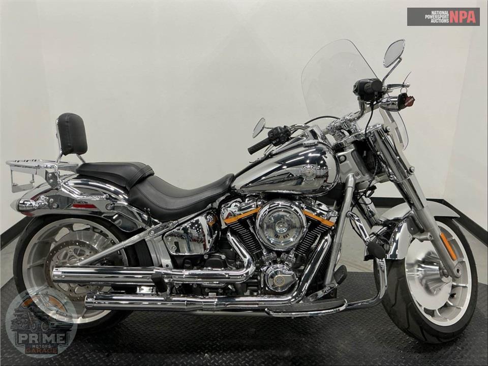 2025 Harley-Davidson FLSTFI SOFTAIL FAT BOY GRAY GHOST — фото 1