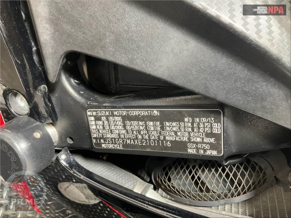 2014 Suzuki GSX-R750L4 — фото 33