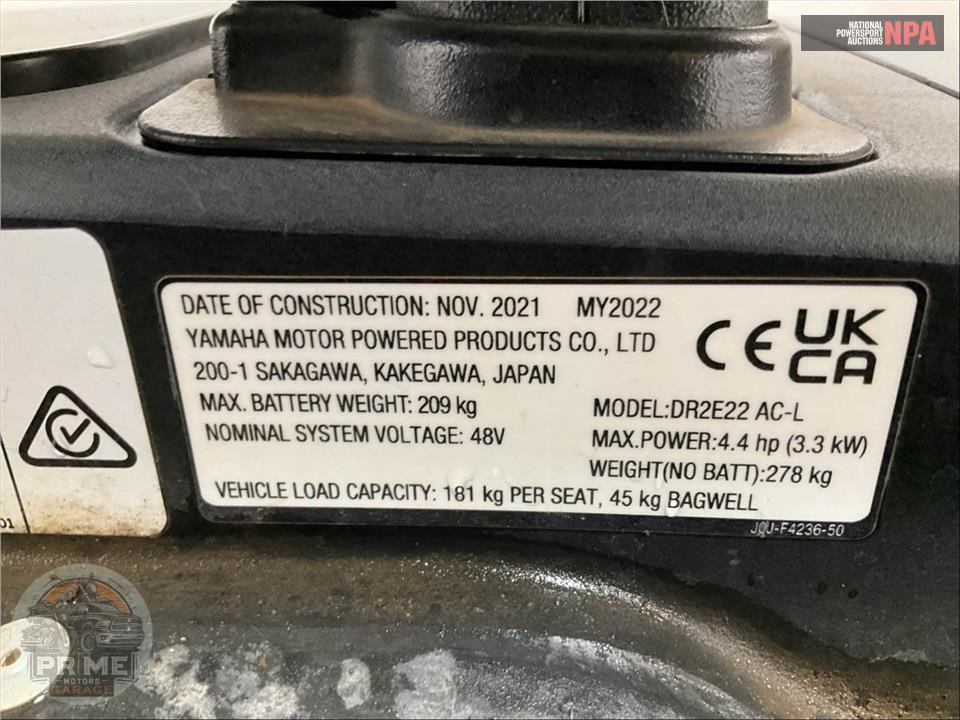 2022 Yamaha DR2EW1XAC FLEET — фото 25