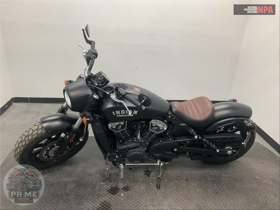 2021 Indian Motorcycle SCOUT BOBBER (ABS, BLACK SMOKE) — фото 3
